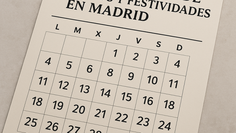 Calendario de eventos en españa