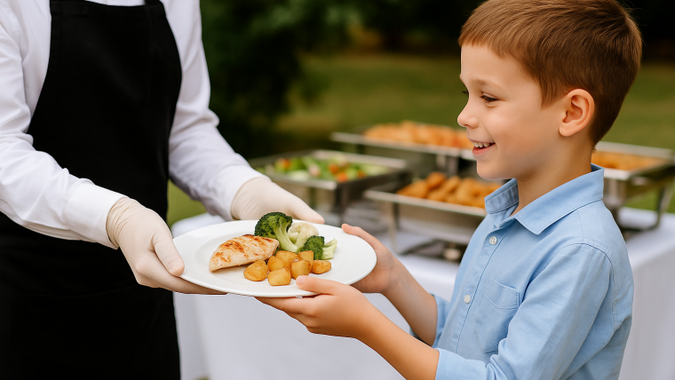 catering para niños en bodas y eventos