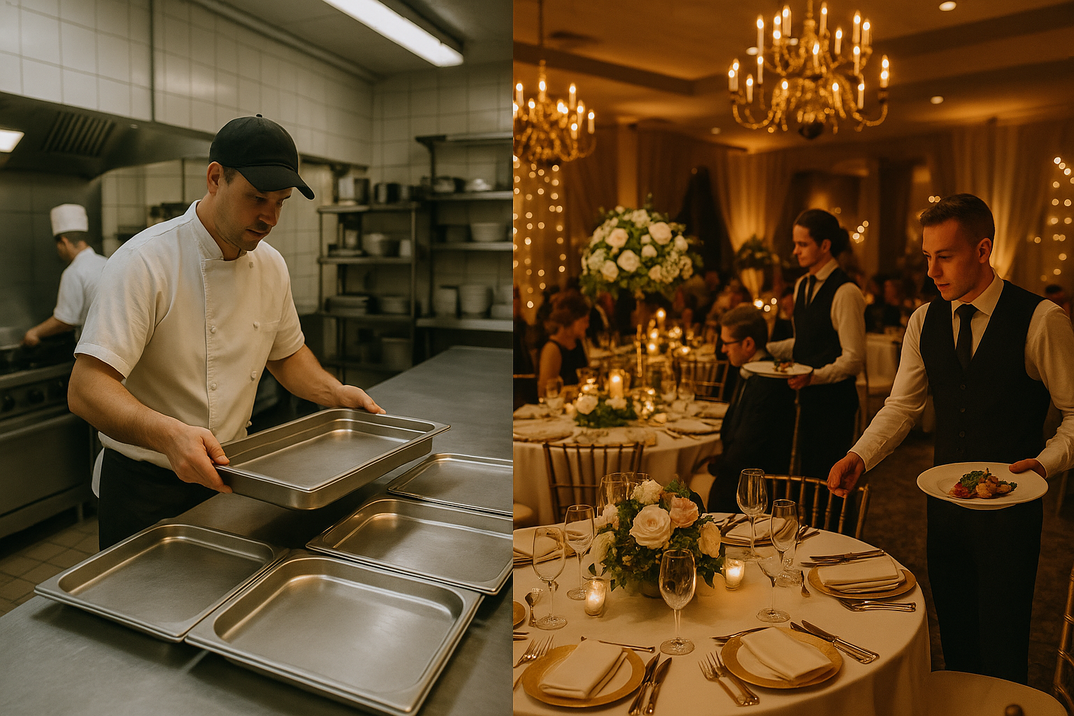 diferencia entre catering y servicio de banquetearía