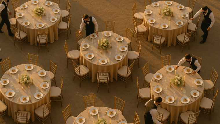 cuánto cuesta un catering para 100 personas