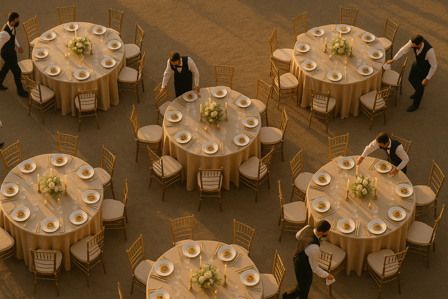 cuánto cuesta un catering para 100 personas