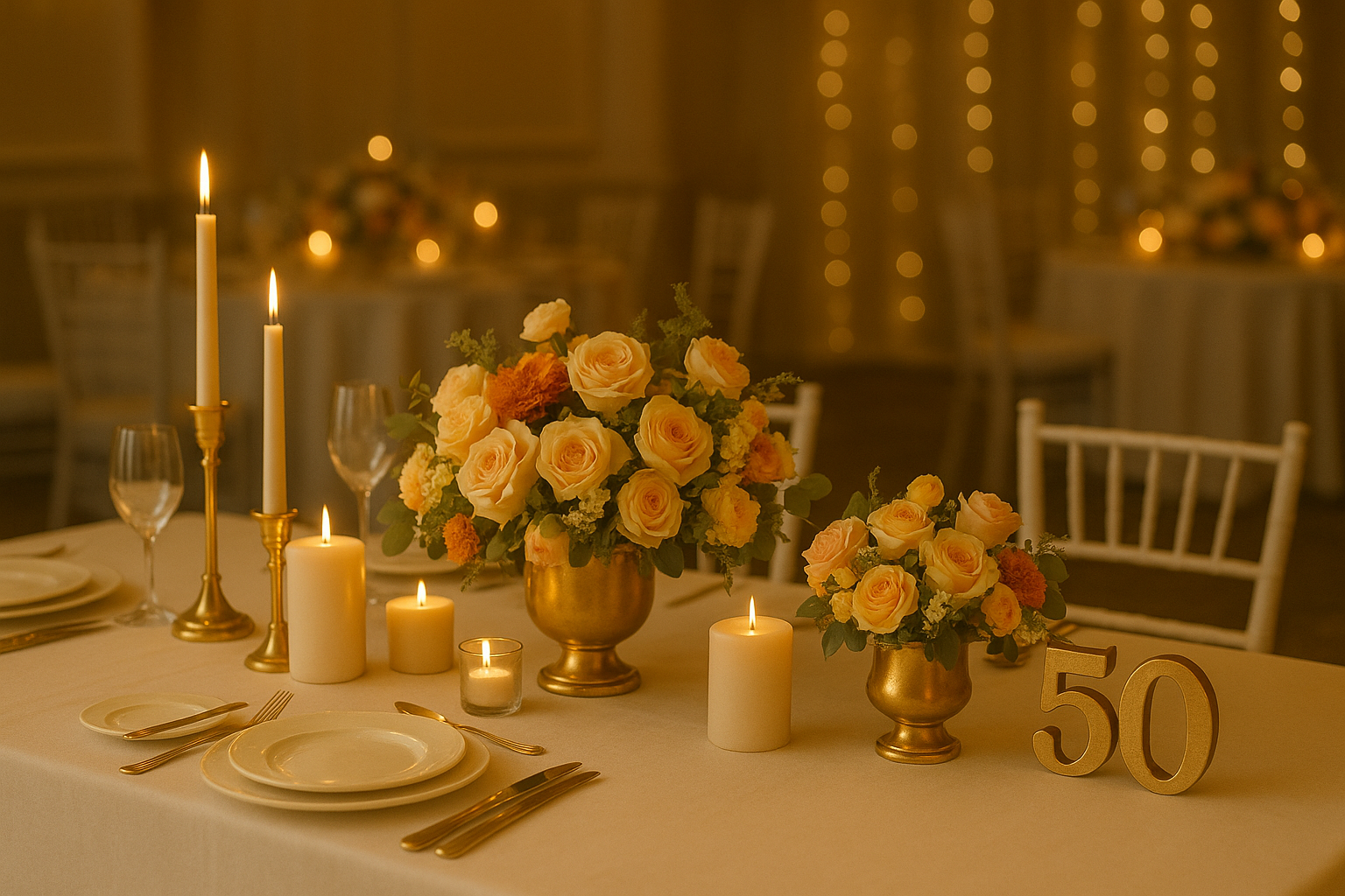 celebración bodas de oro