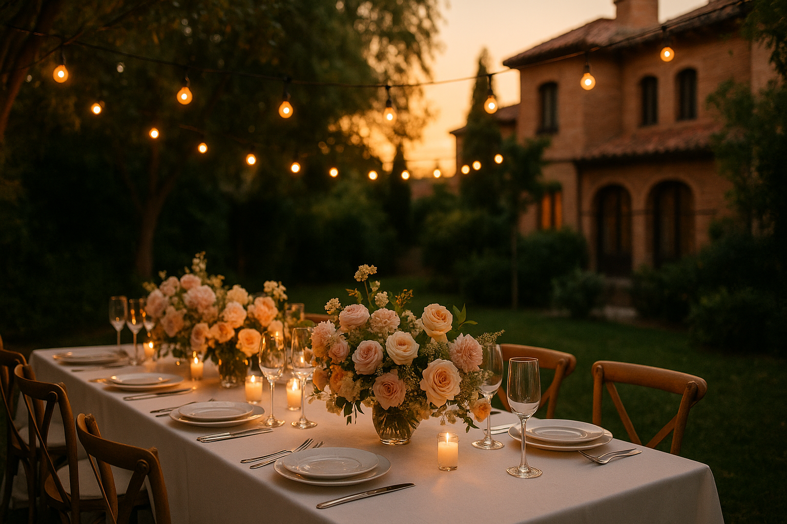 boda pequeña en Madrid con decoración elegante y catering personalizado