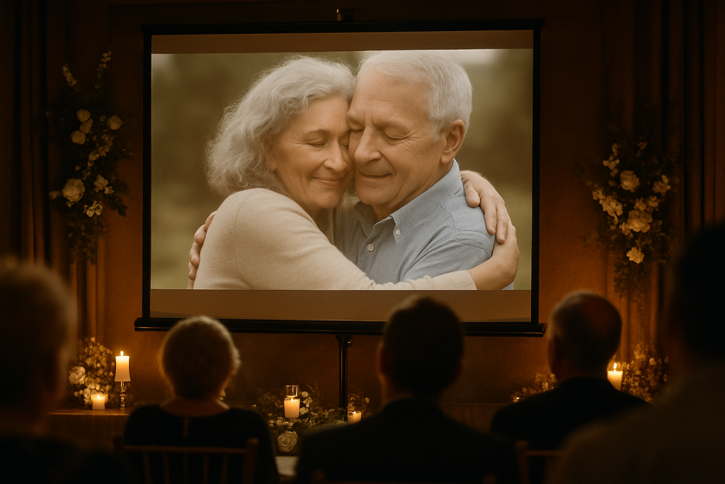 documental sorpresa para bodas de plata con fotos y mensajes emotivos

