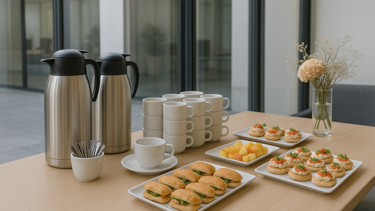 cómo organizar un coffee break corporativo