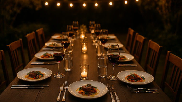 Catering para grupos pequeños a domicilio